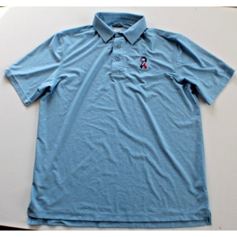 Air Force Assistance Fund Straight Down‎ Men's Polo Shirt Size L